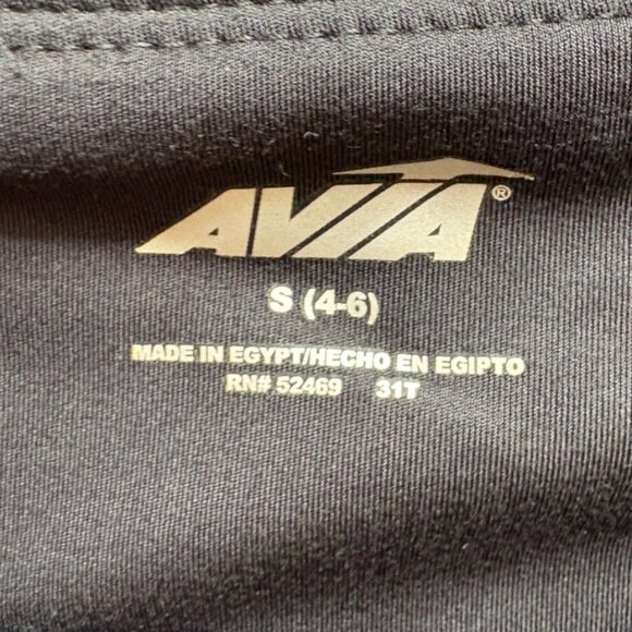 Avia Women Active High Waisted Legging Pants Black  Size Small - Picture 3 of 6